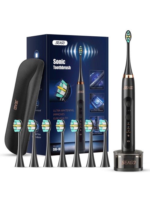High-end, adult, automatic induction, sonic electric toothbrush IPX7 waterproof (wireless charging)
