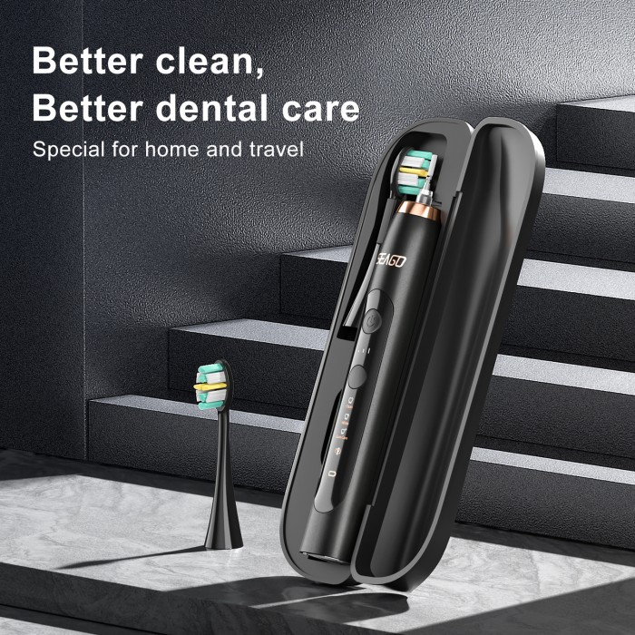 High-end, adult, automatic induction, sonic electric toothbrush IPX7 waterproof (wireless charging)