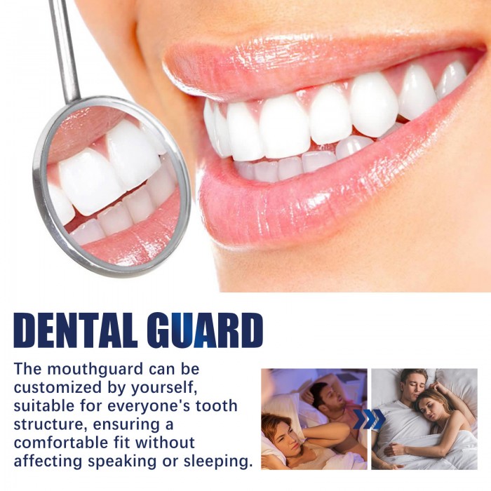 Anti-grinding teeth at night, anti-snoring, night-time dental shield, protecting sleep