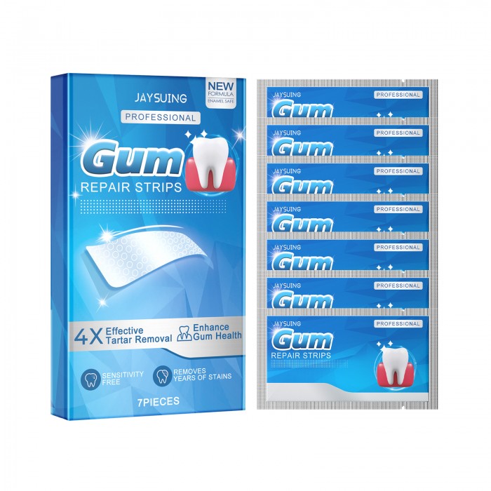 Tiras dentales blanqueadoras con ácido hialurónico (paquete económico de 35 piezas), que contienen vitamina C, blanquean los dientes rápidamente