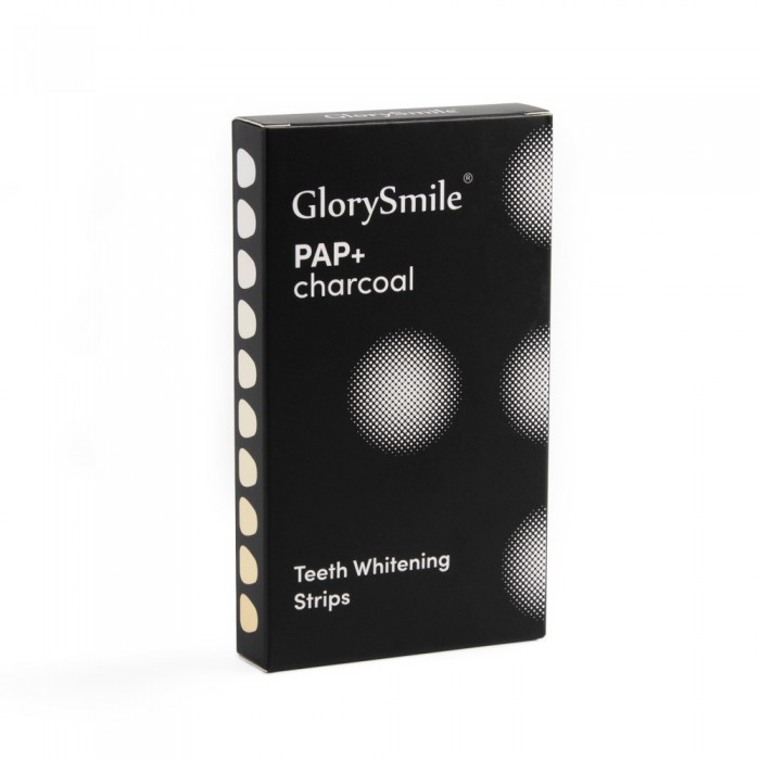 PAP activated carbon dry whitening tooth strips (14 pairs, half a month's supply), remove yellow teeth and give you whiter teeth
