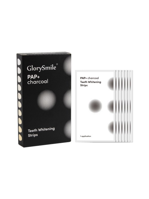PAP activated carbon dry whitening tooth strips (14 pairs, half a month's supply), remove yellow teeth and give you whiter teeth